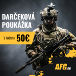 Darčeková poukážka Afg.sk v hodnote 50 EUR