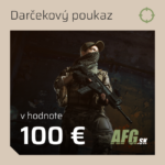 Darčeková poukážka Afg.sk v hodnote 100 EUR