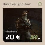 Darčeková poukážka Afg.sk v hodnote 20 EUR