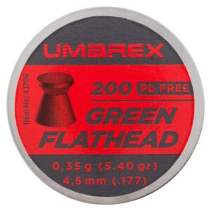 Diabolo Umarex Green Flathead Pb Free kal. 4