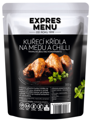 Kuracie krídla na mede a chilli