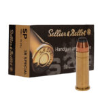 Náboj guľový Sellier & Bellot .38 Spec. SP 10.25 g / 50 ks