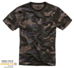 Pánske tričko Brandit dark camo