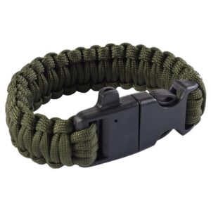 Paracord náramok s kresadlom a píšťalkou