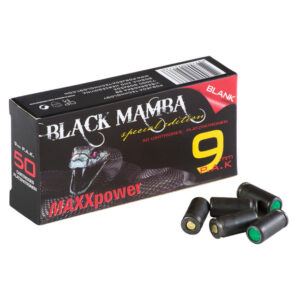 Poplašné náboje Black Mamba 9 mm P.A.K.