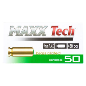 Poplašné náboje Maxx Tech 9 mm P.A.K.