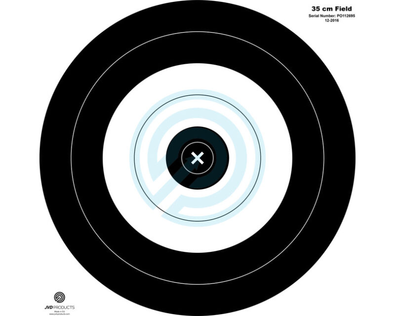 Terč JVD Face IFAA Field 35 cm